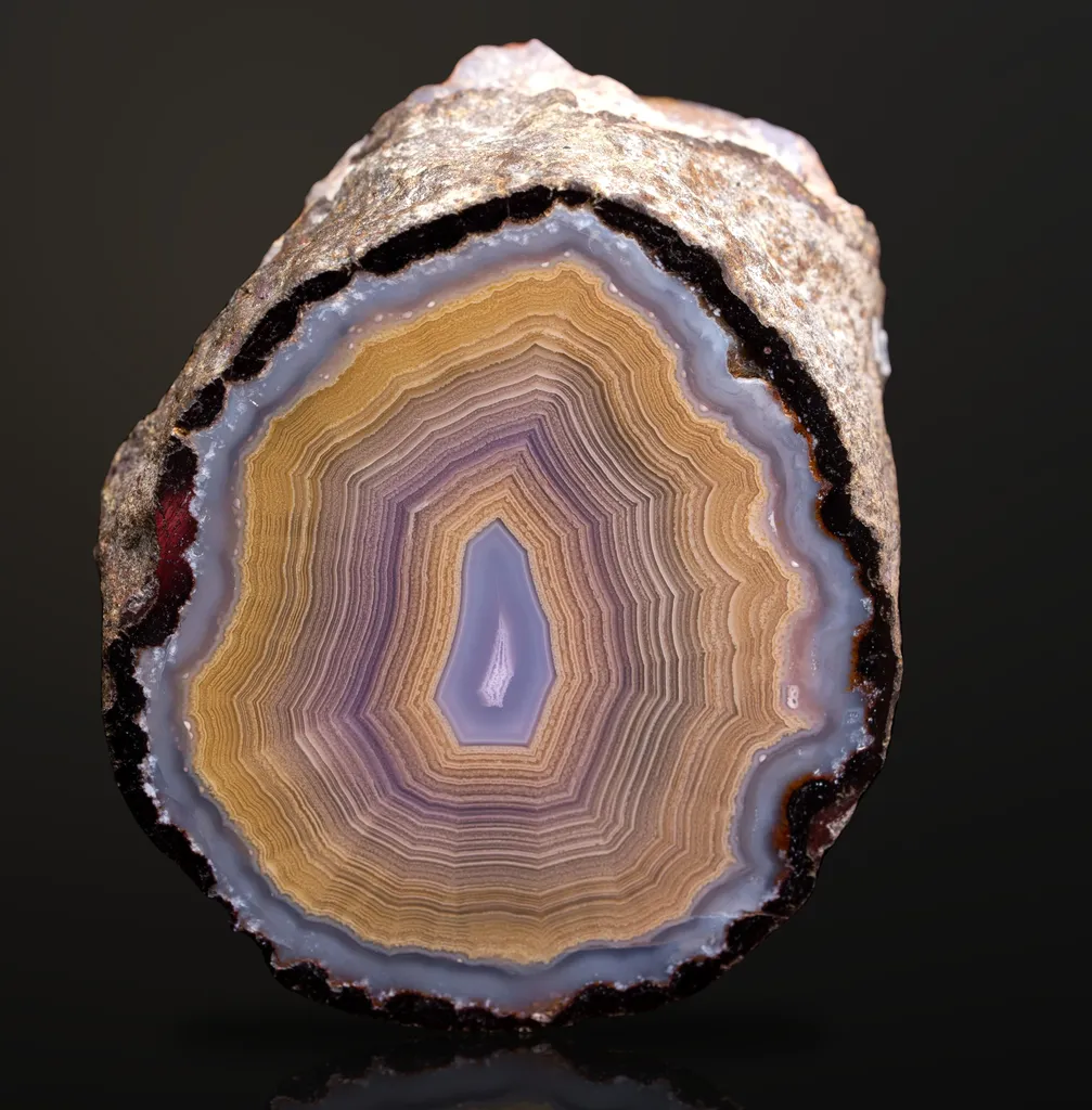 Agate from Mexico, Chihuahua, Rancho Coyamito Chihuahua image