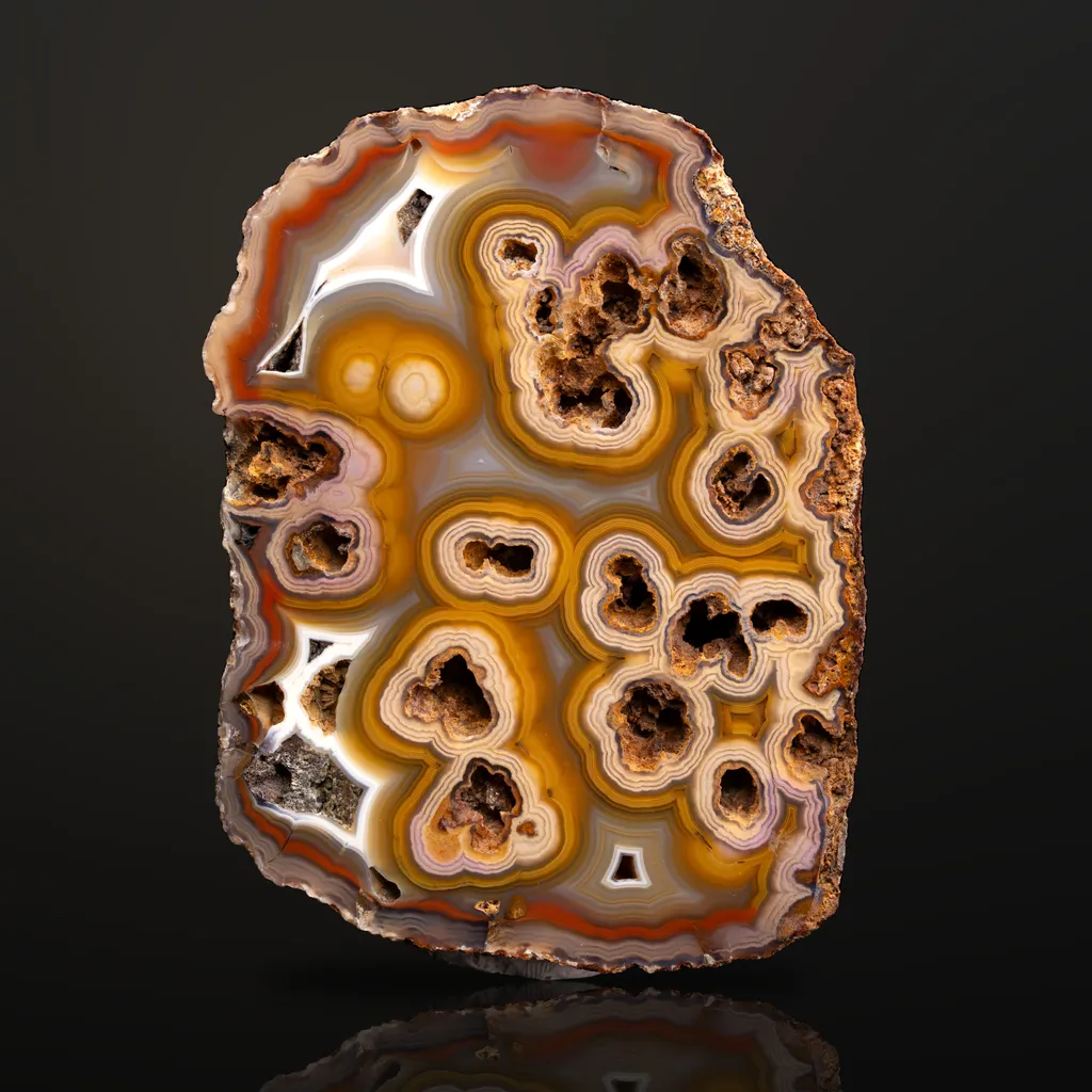 Agate from Mexico, Chihuahua, Rancho Coyamito Chihuahua image