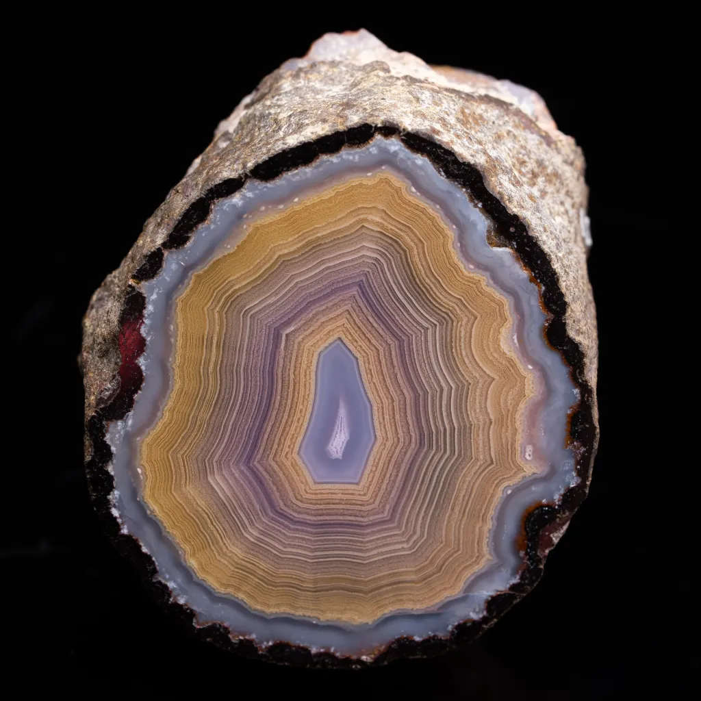 Agate from Mexico, Chihuahua, Rancho Coyamito Chihuahua image