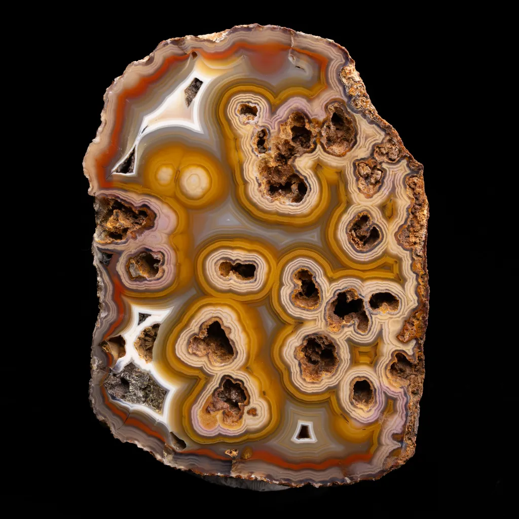 Agate from Mexico, Chihuahua, Rancho Coyamito Chihuahua image