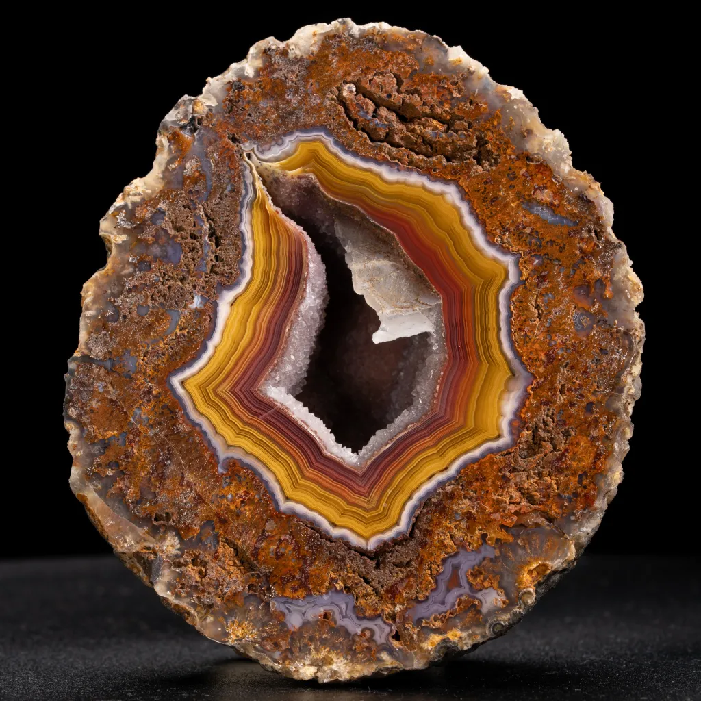 Agate from Mexico, Chihuahua, Rancho Coyamito Chihuahua image