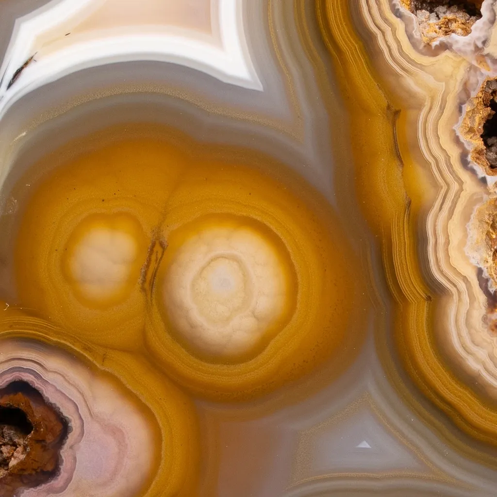 Agate from Mexico, Chihuahua, Rancho Coyamito Chihuahua - image 2