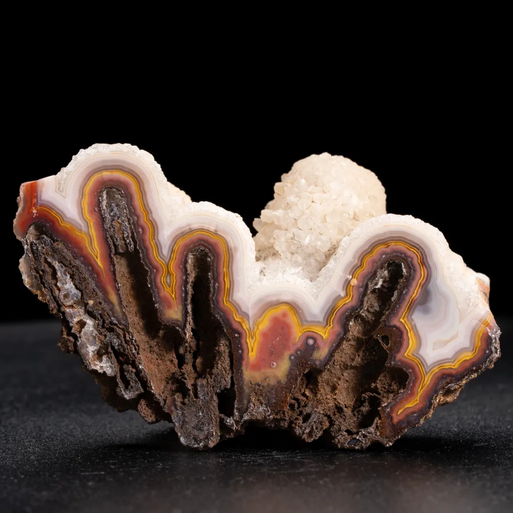Agate from Mexico, Chihuahua, Rancho Coyamito Chihuahua image
