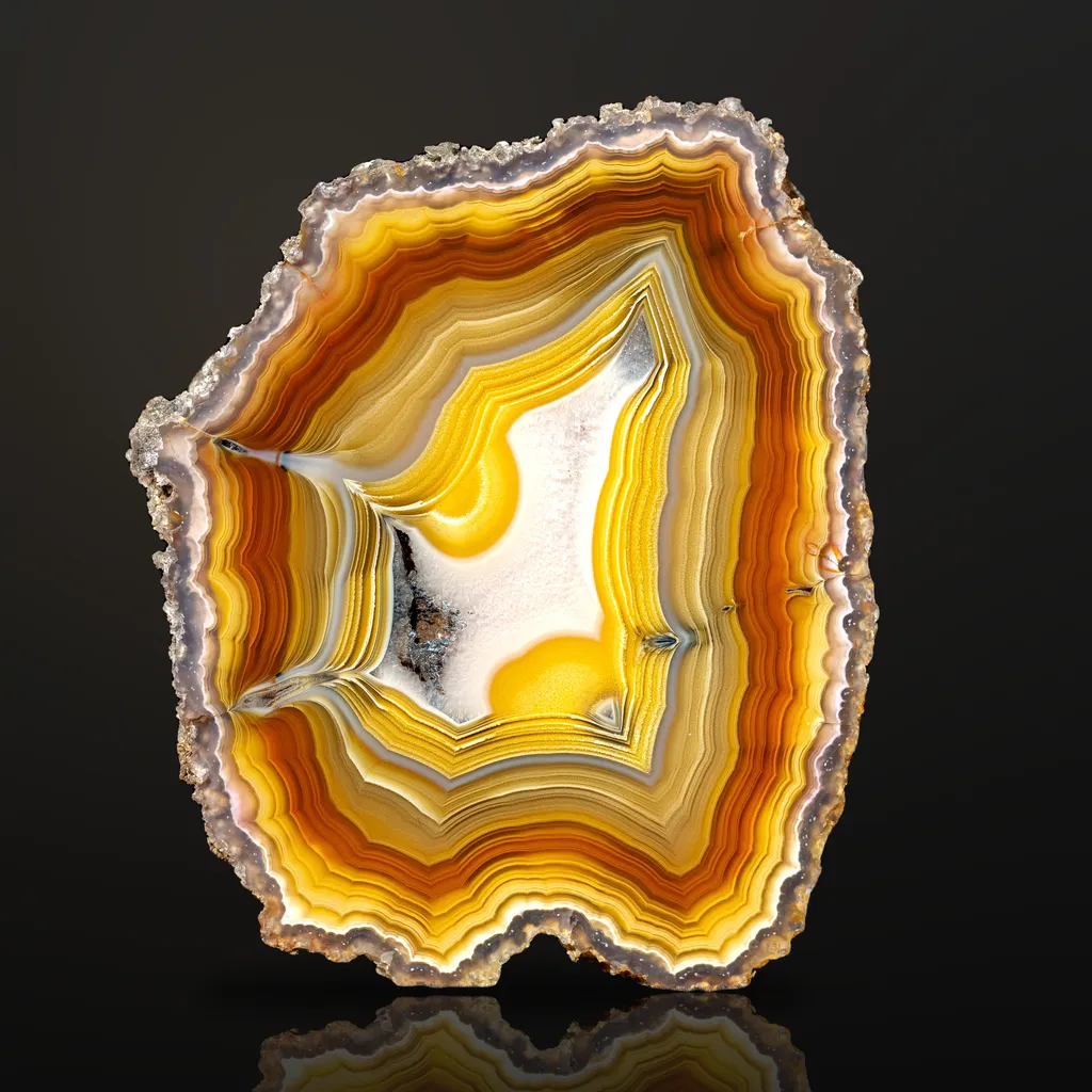 Agate from Mexico, Chihuahua, Rancho Coyamito Chihuahua image