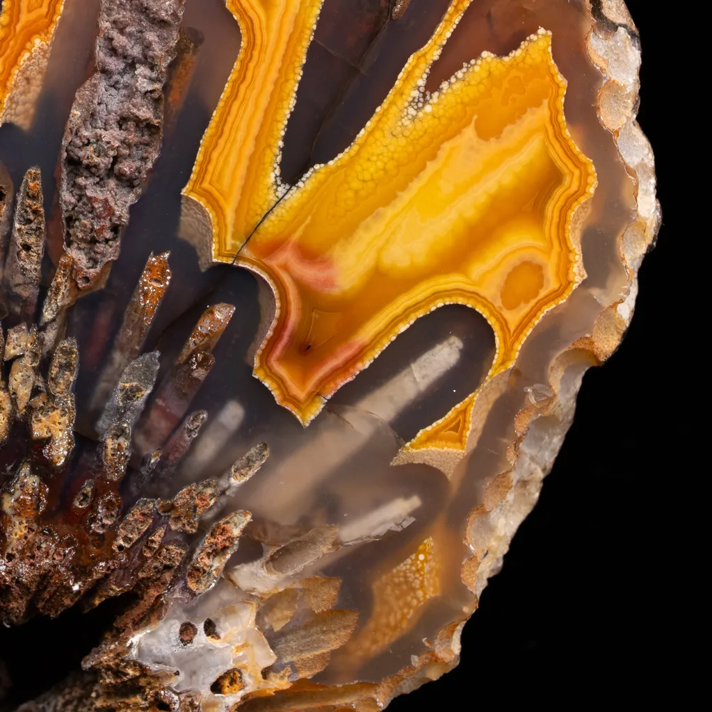 Agate from Mexico, Chihuahua, Rancho Coyamito Chihuahua - image 3