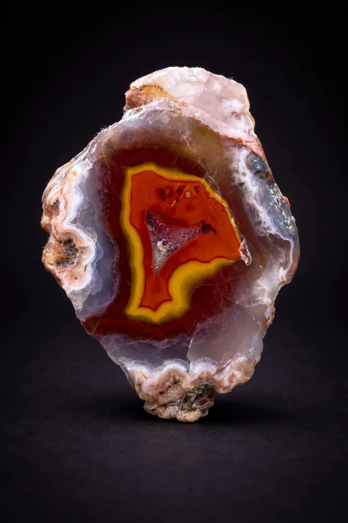 Agate from Morocco, Fès-Meknès Region, Sidi Ayed image