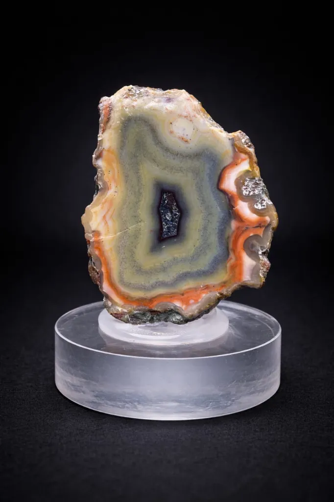 Agate from Morocco, Fès-Meknès Region, Sidi Ayed image