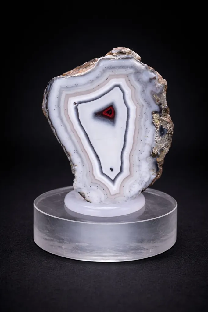 Agate from Morocco, Fès-Meknès Region, Sidi Ayed image