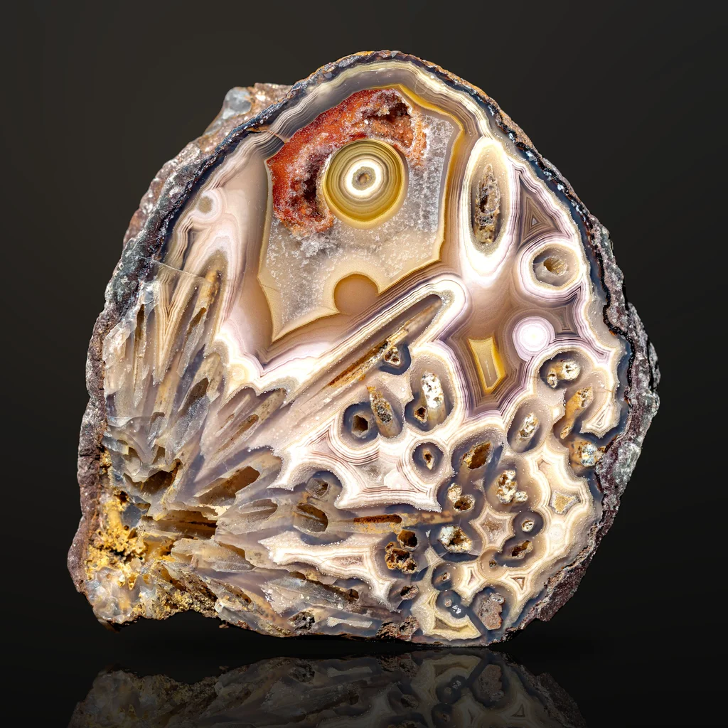 Agate from Rancho Coyamito Chihuahua, Chihuahua, Mexico image