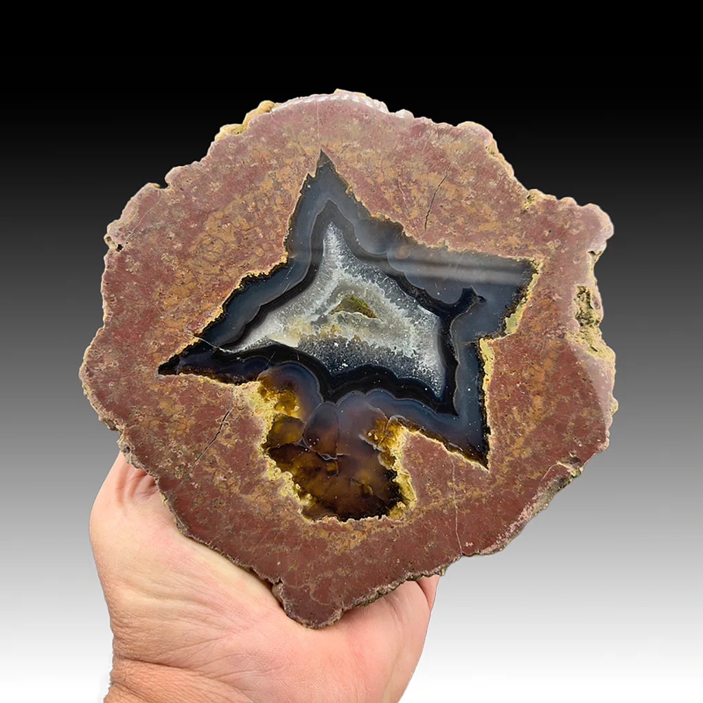 Agate from Richardson Ranch, Oregon, USA image