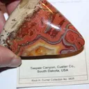 Agate from Teepee Canyon, Custer County, South Dakota, USA - image 2
