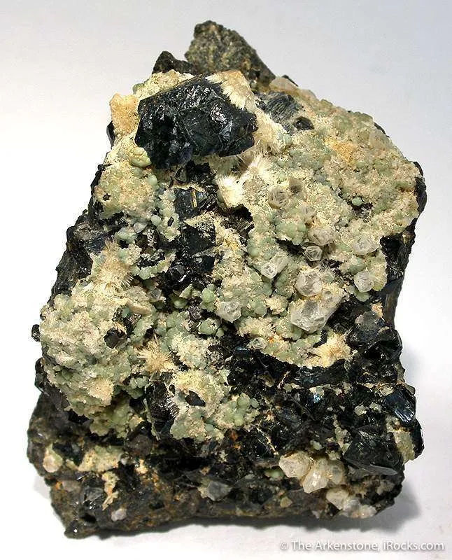 Aheylite on Cassiterite - image 3