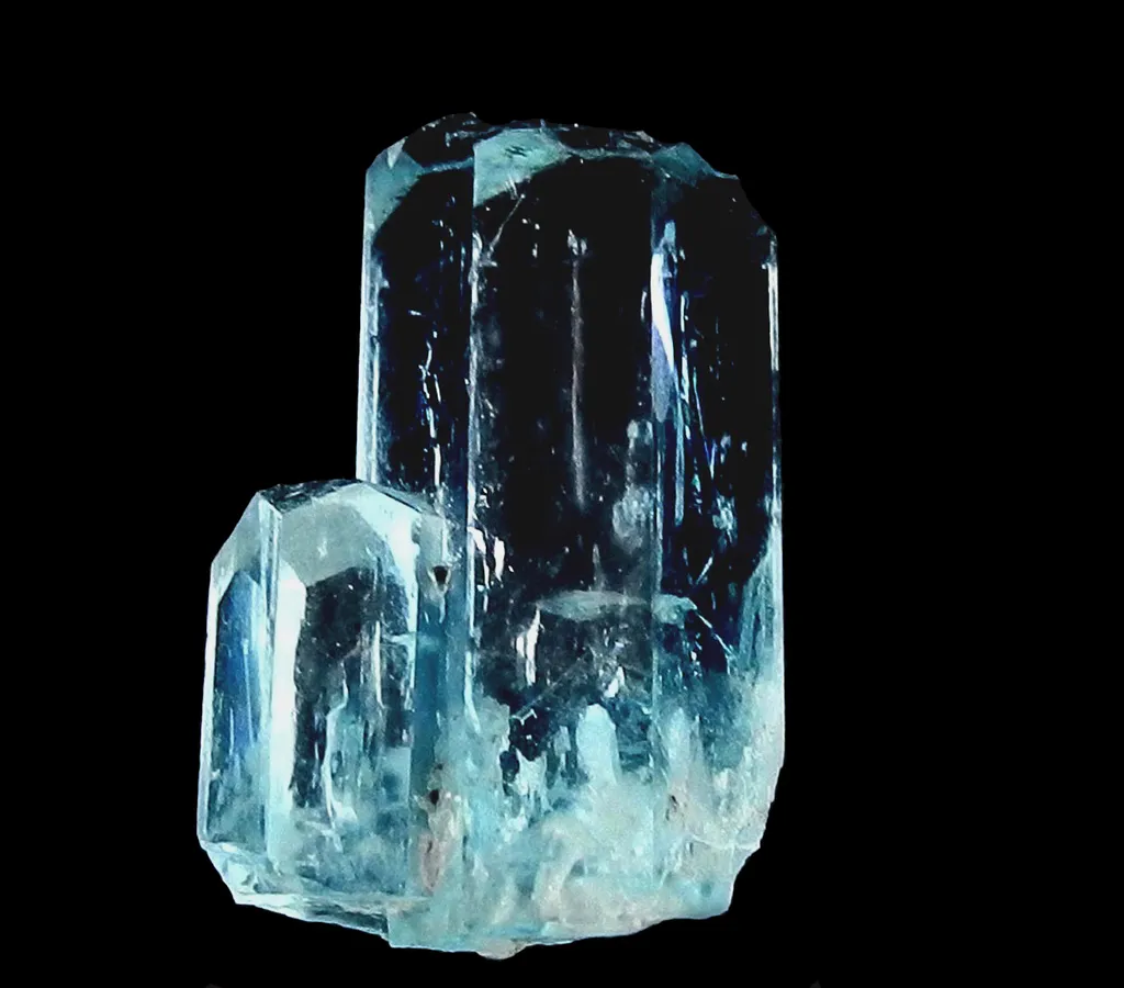 Aigue-marine from Pakistan, Gilgit-Baltistan, Nagar District, Aliabad image