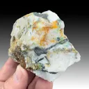 Aikinite with Quartz - image 1
