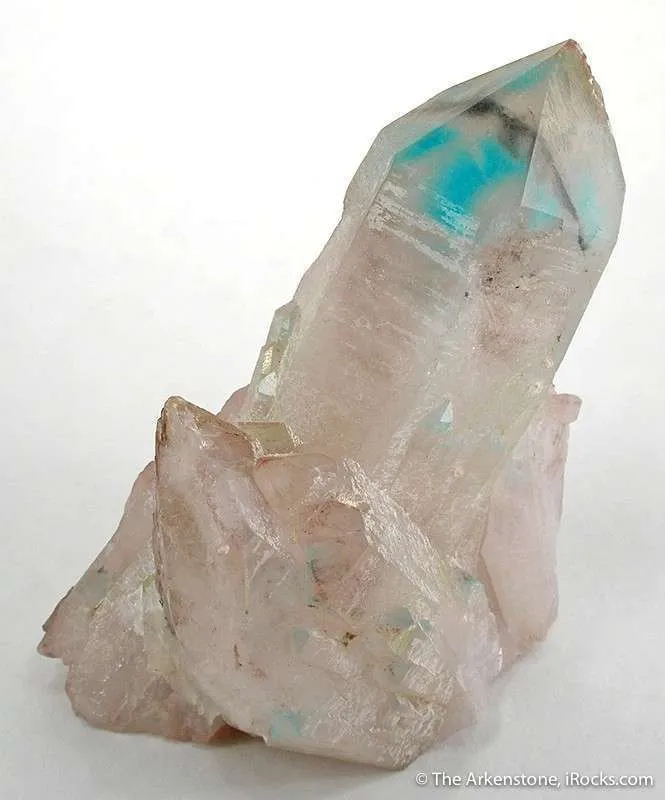 Ajoite and Copper in Quartz - image 3