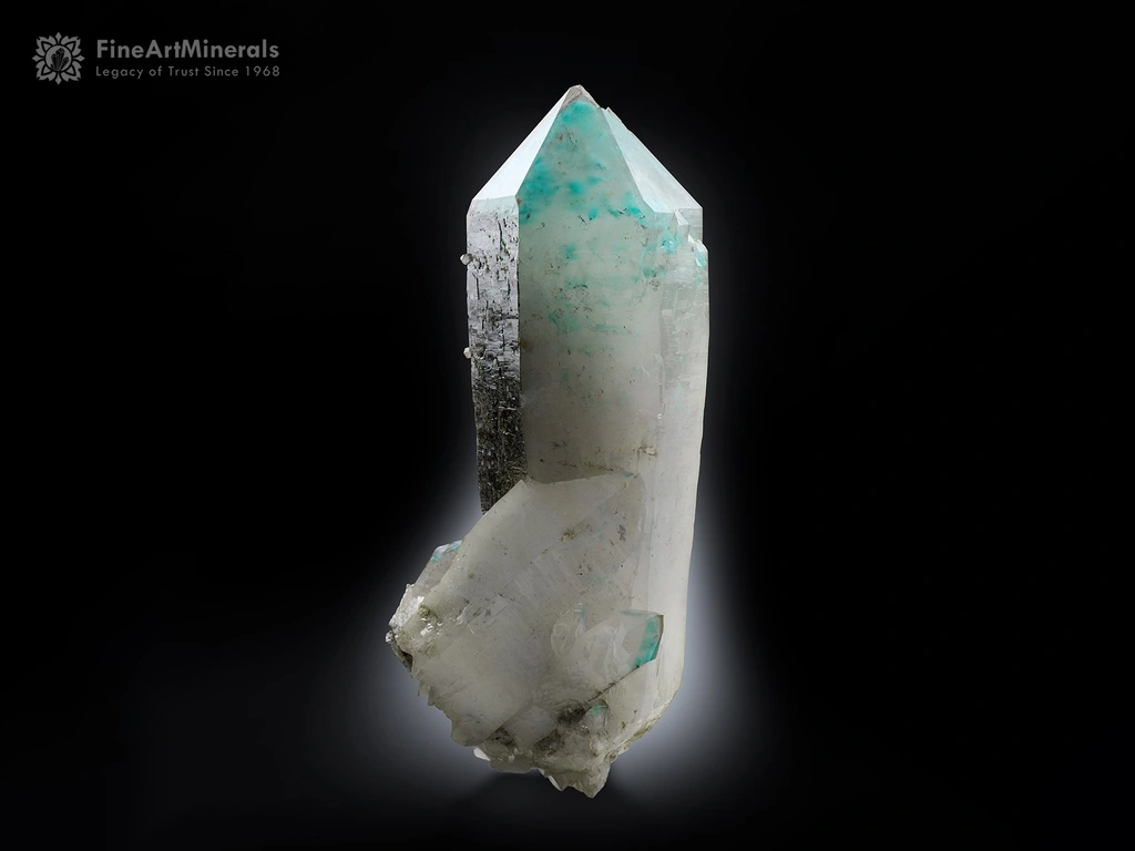 Ajoite from Messina Mine, Limpopo, South Africa image