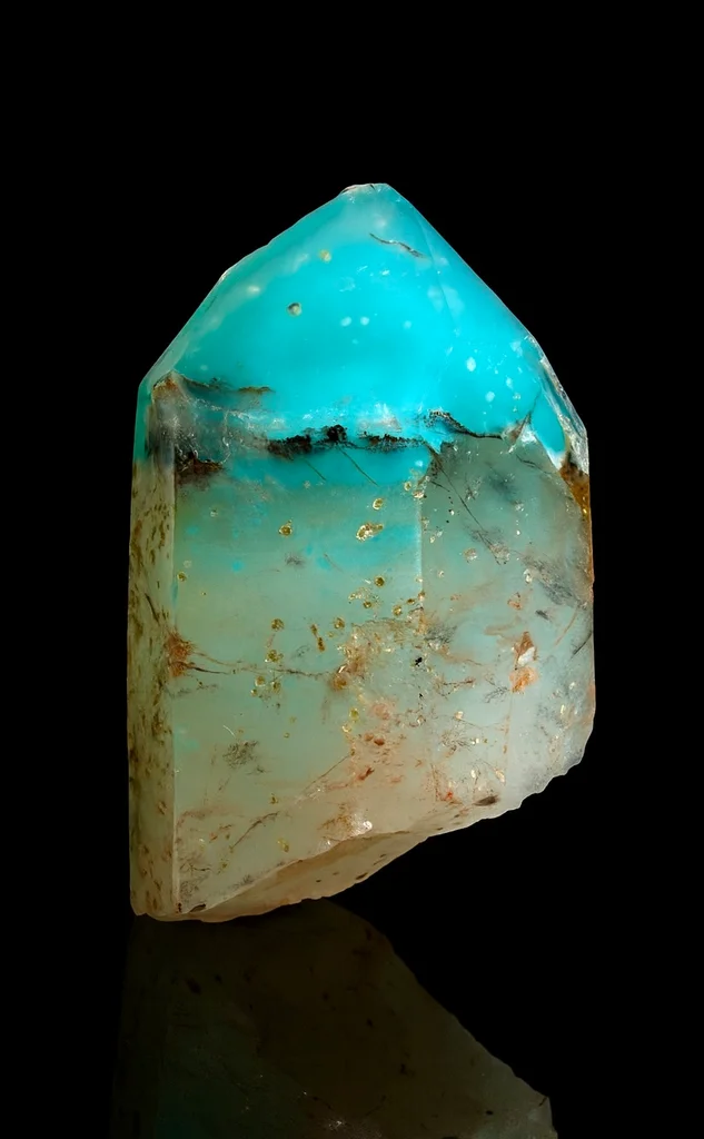 Ajoite from Messina Mine, Limpopo, South Africa image