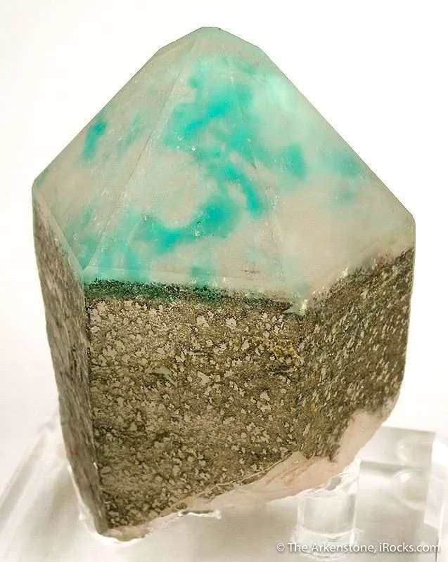Ajoite In Quartz image