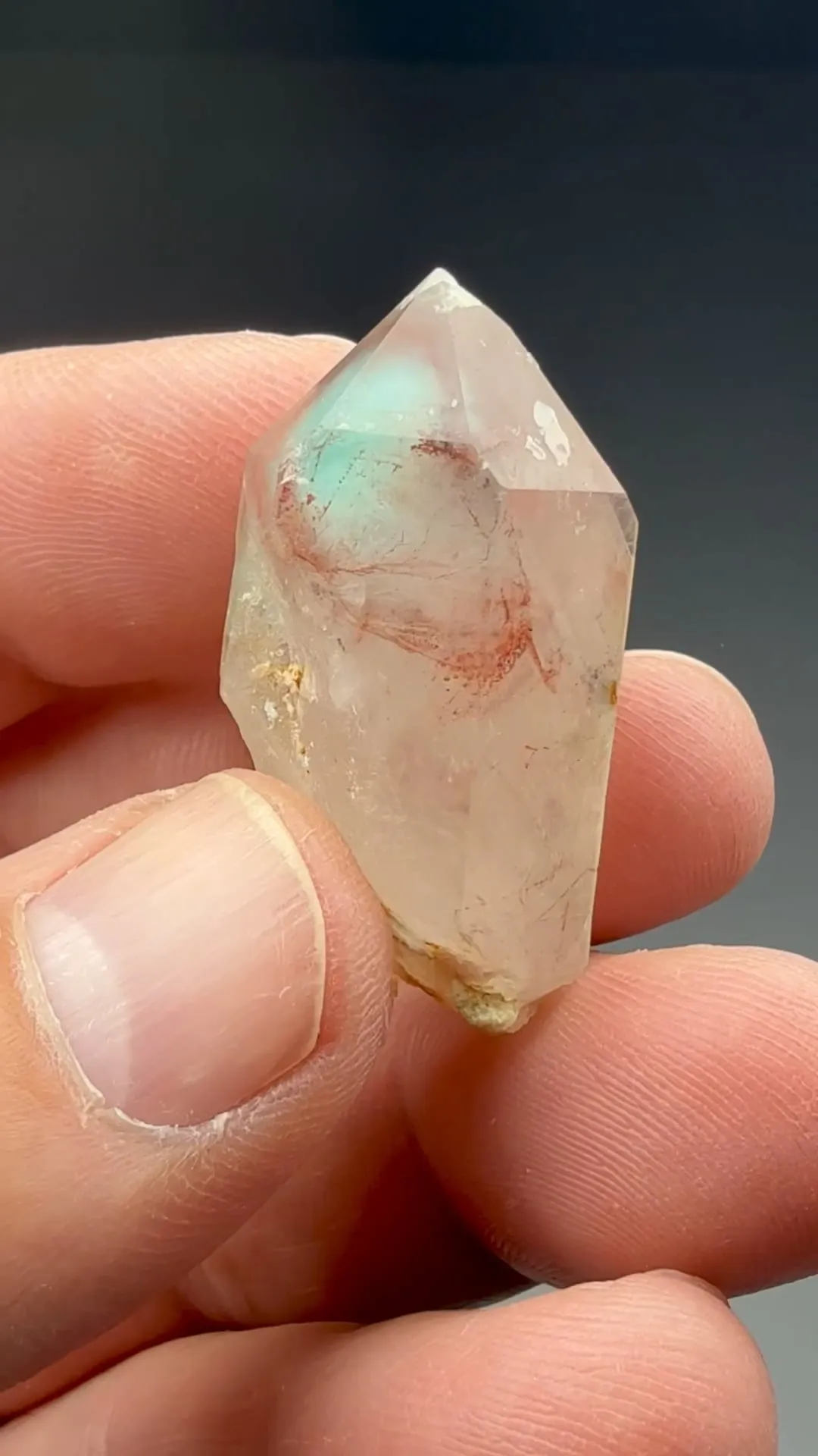 Ajoite in Quartz - image 2