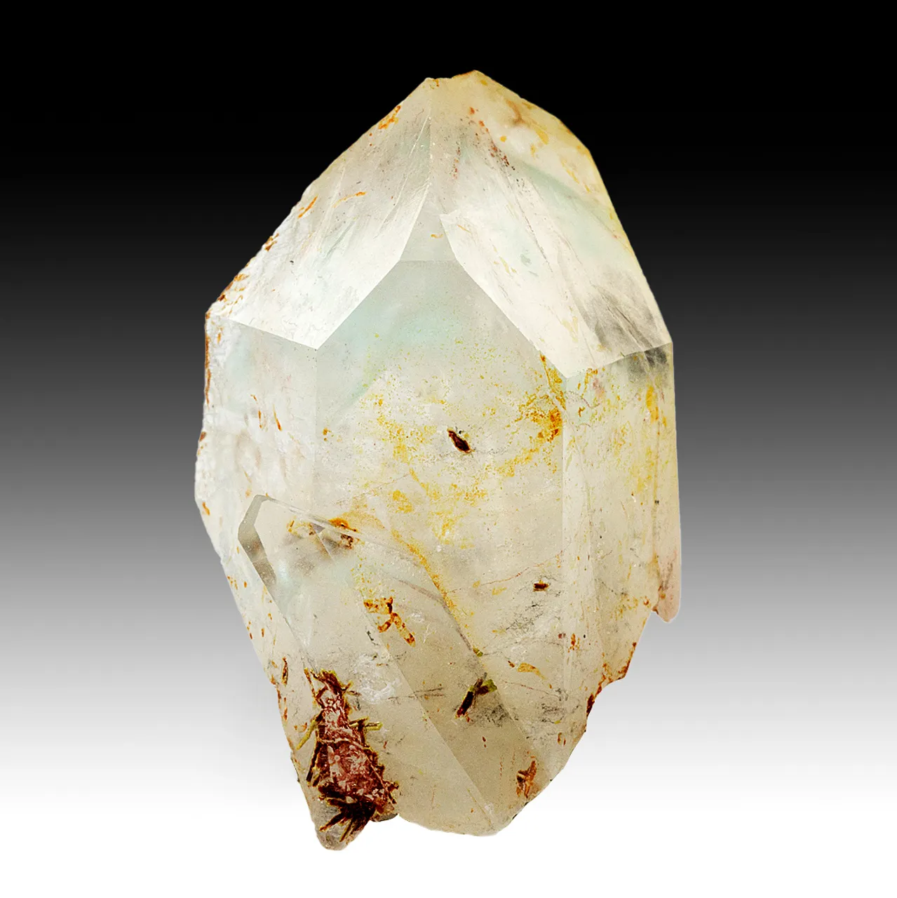 Ajoite in Quartz - image 1