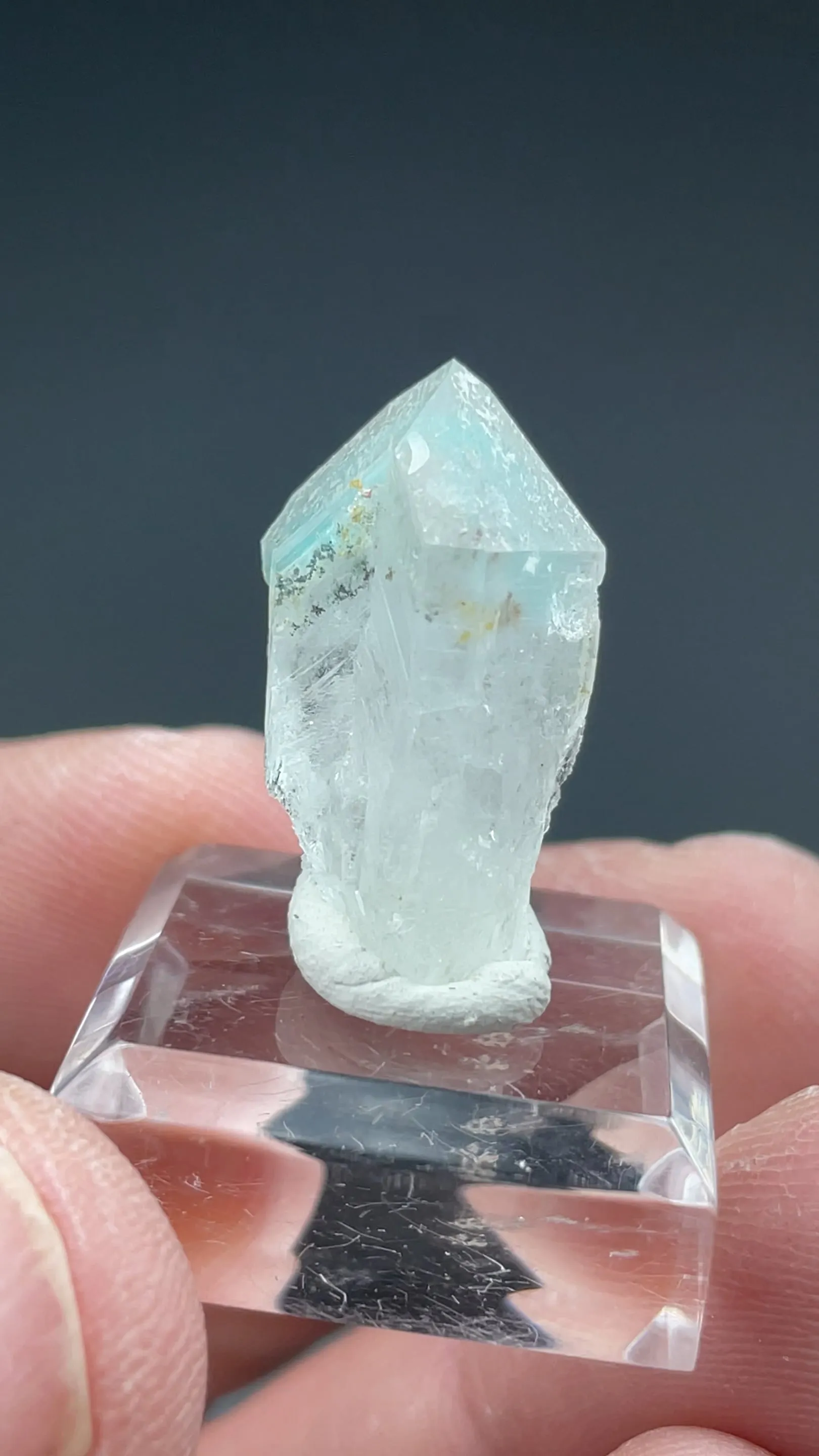 Ajoite in Quartz - image 2