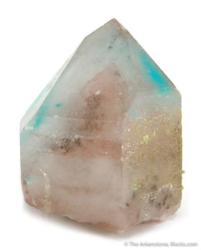 Ajoite in Quartz image