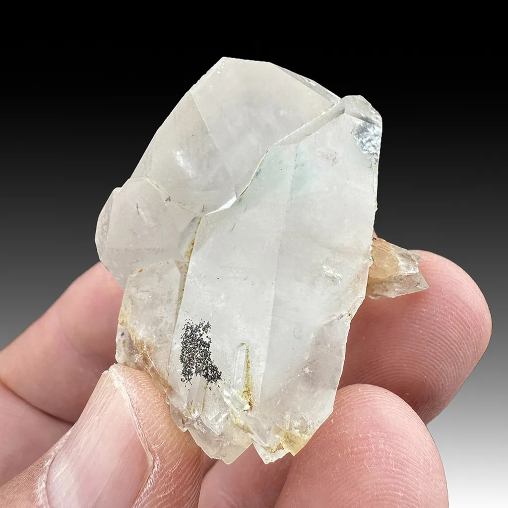 Ajoite in Quartz image