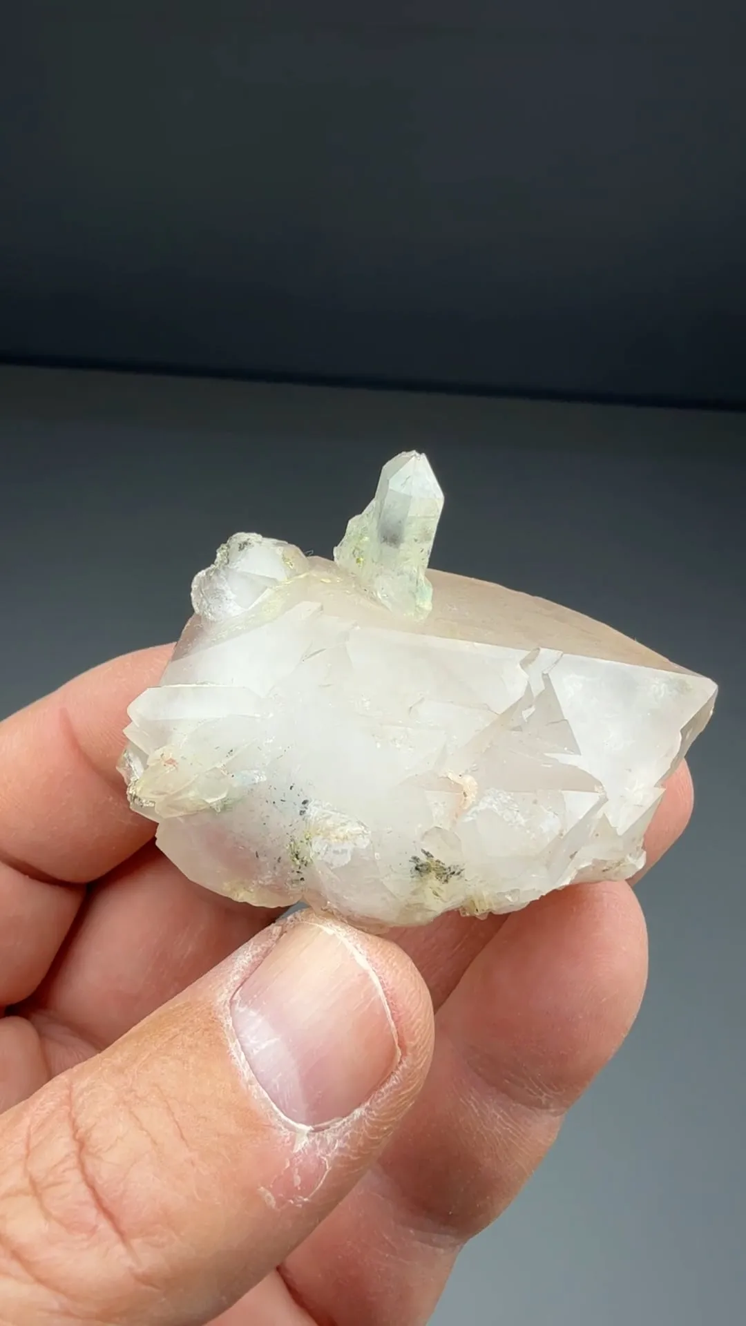 Ajoite in Quartz - image 2