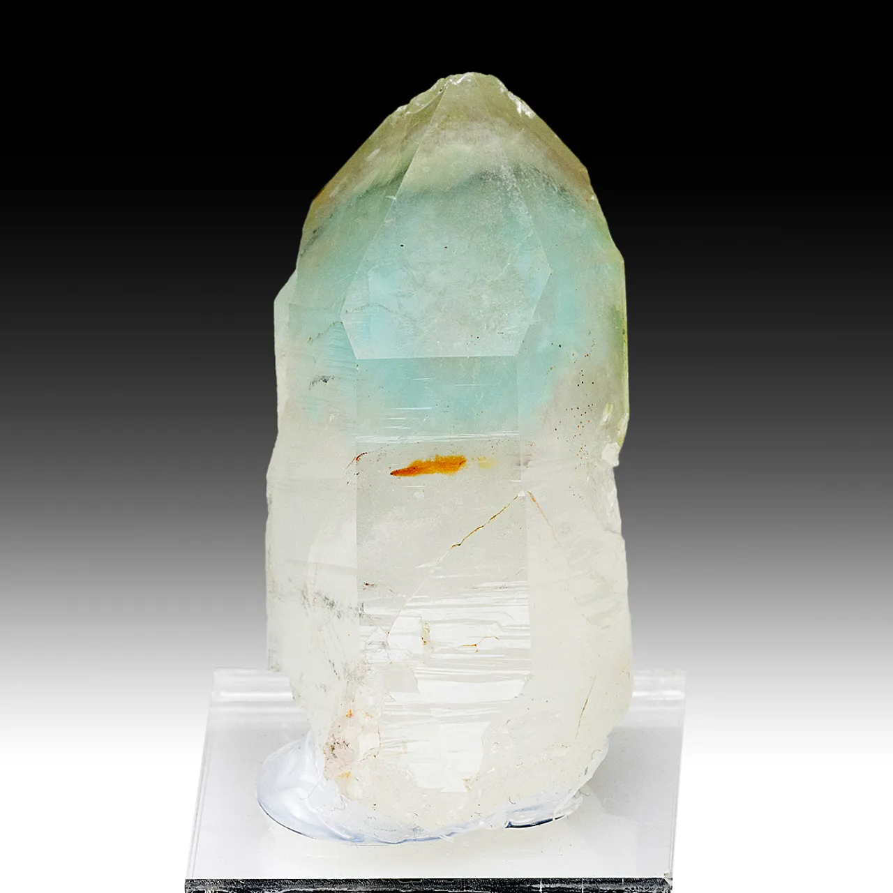 Ajoite in Quartz - image 1