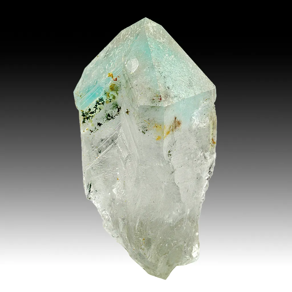 Ajoite in Quartz image