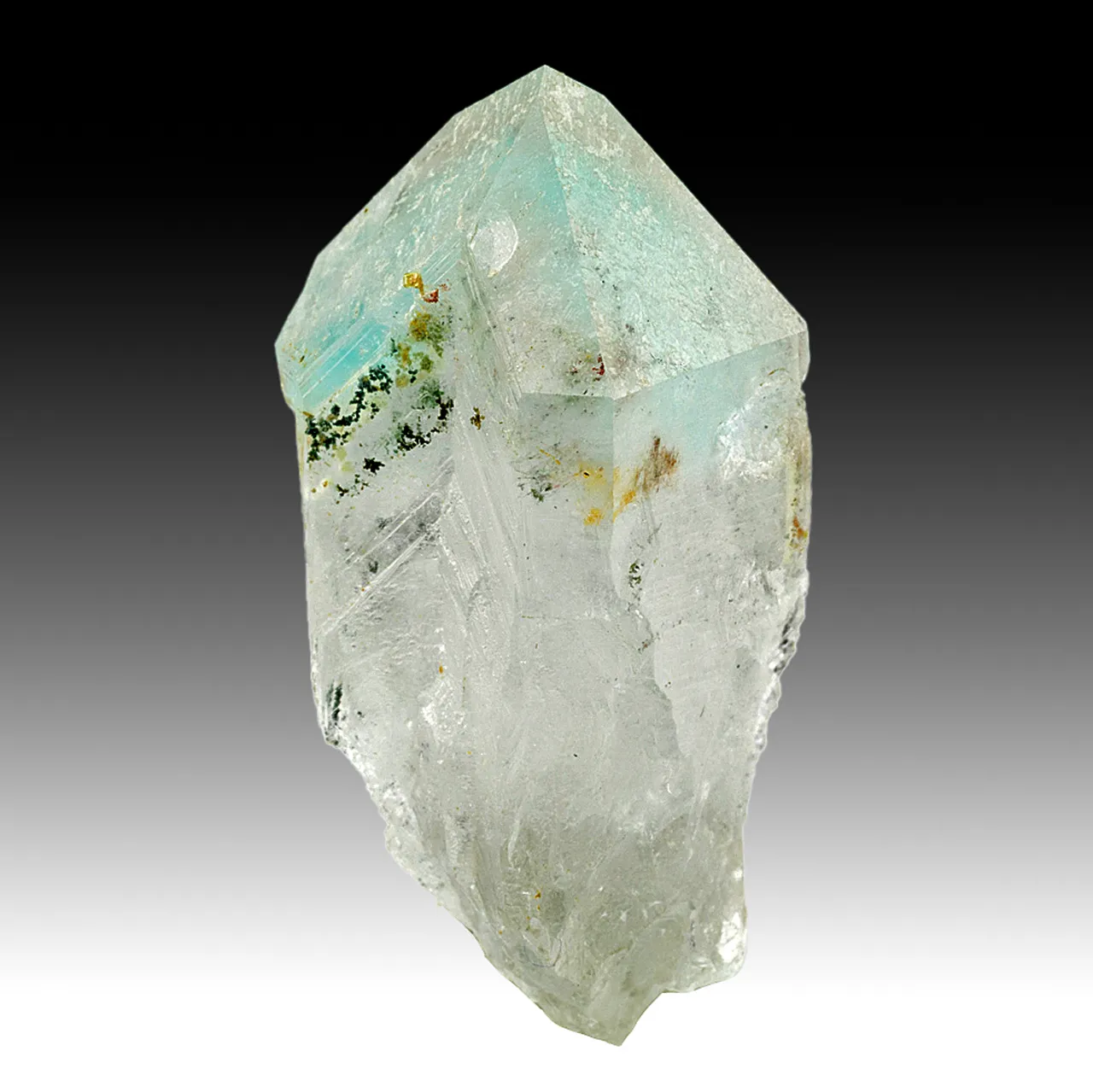 Ajoite in Quartz - image 1