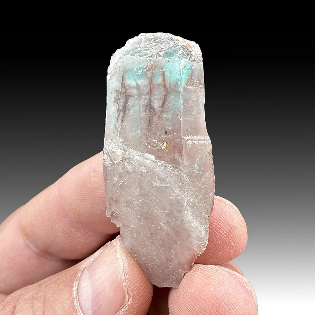 Ajoite in Quartz image