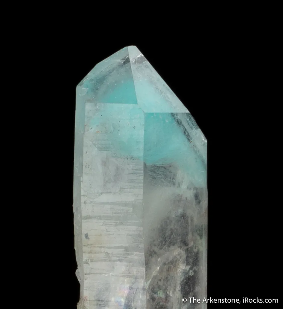 Ajoite in Quartz image