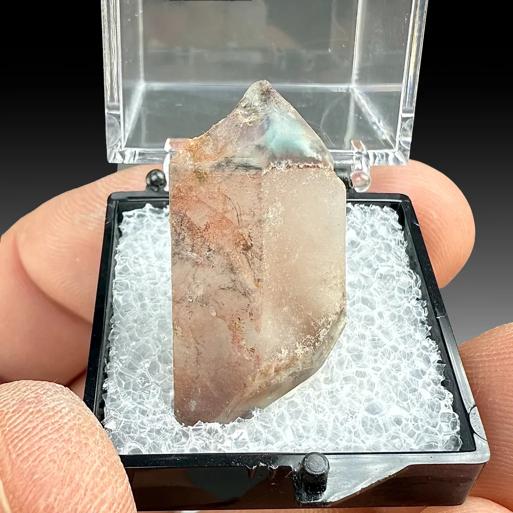 Ajoite in Quartz image