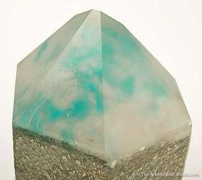 Ajoite In Quartz - image 2