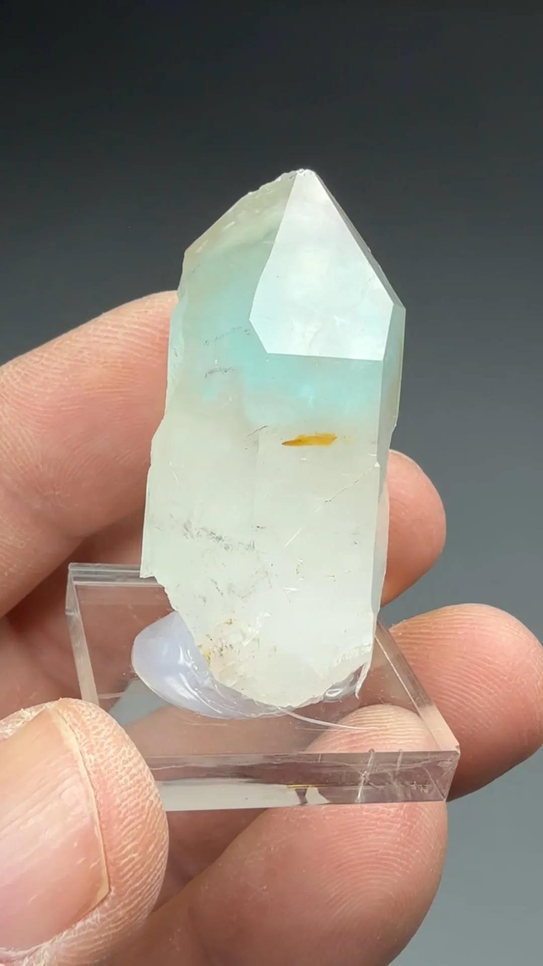 Ajoite in Quartz - image 2