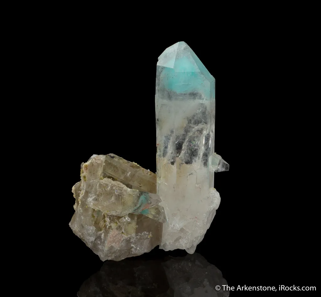 Ajoite in Quartz - image 2
