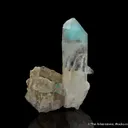 Ajoite in Quartz - image 2