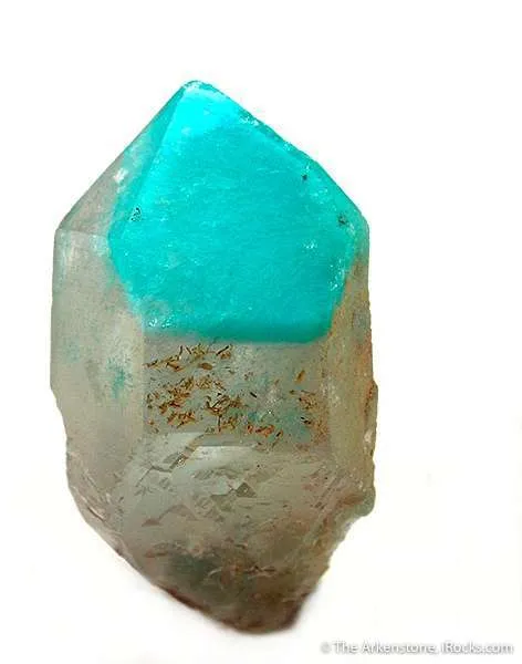 Ajoite in Quartz (Floater!) image