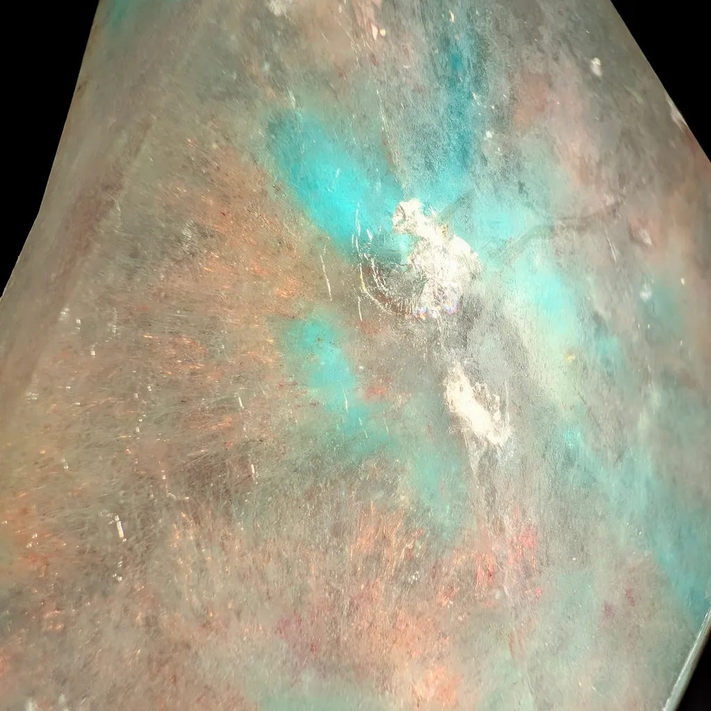 Ajoite in Quartz from the Messina Mine, South Africa - image 3