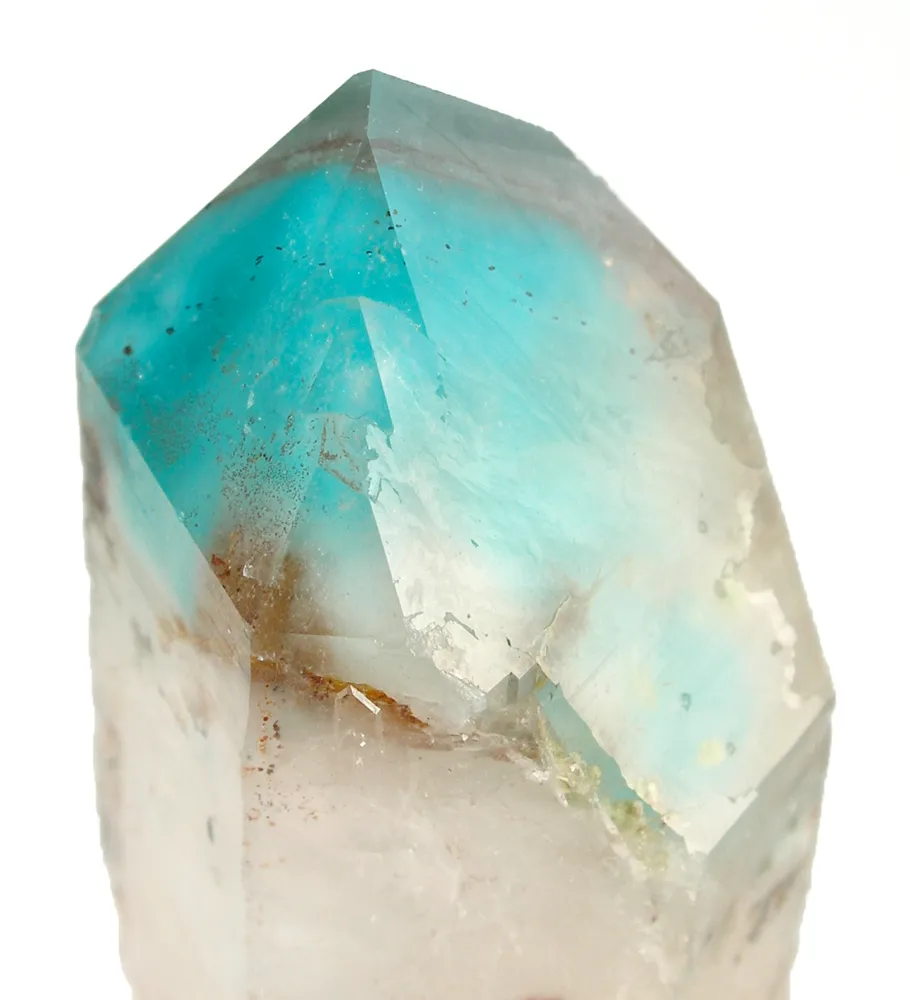 Ajoite Included in Quartz (Phantom) - image 6