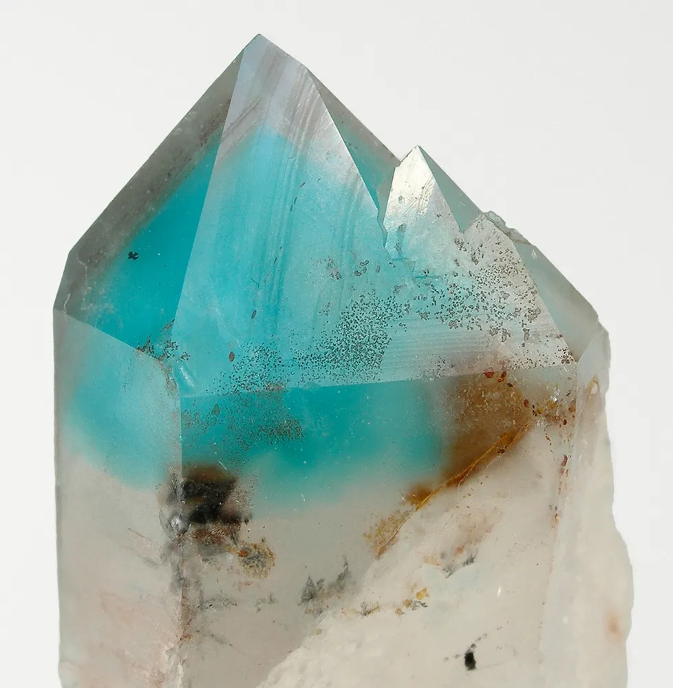 Ajoite Included in Quartz (Phantom) - image 5