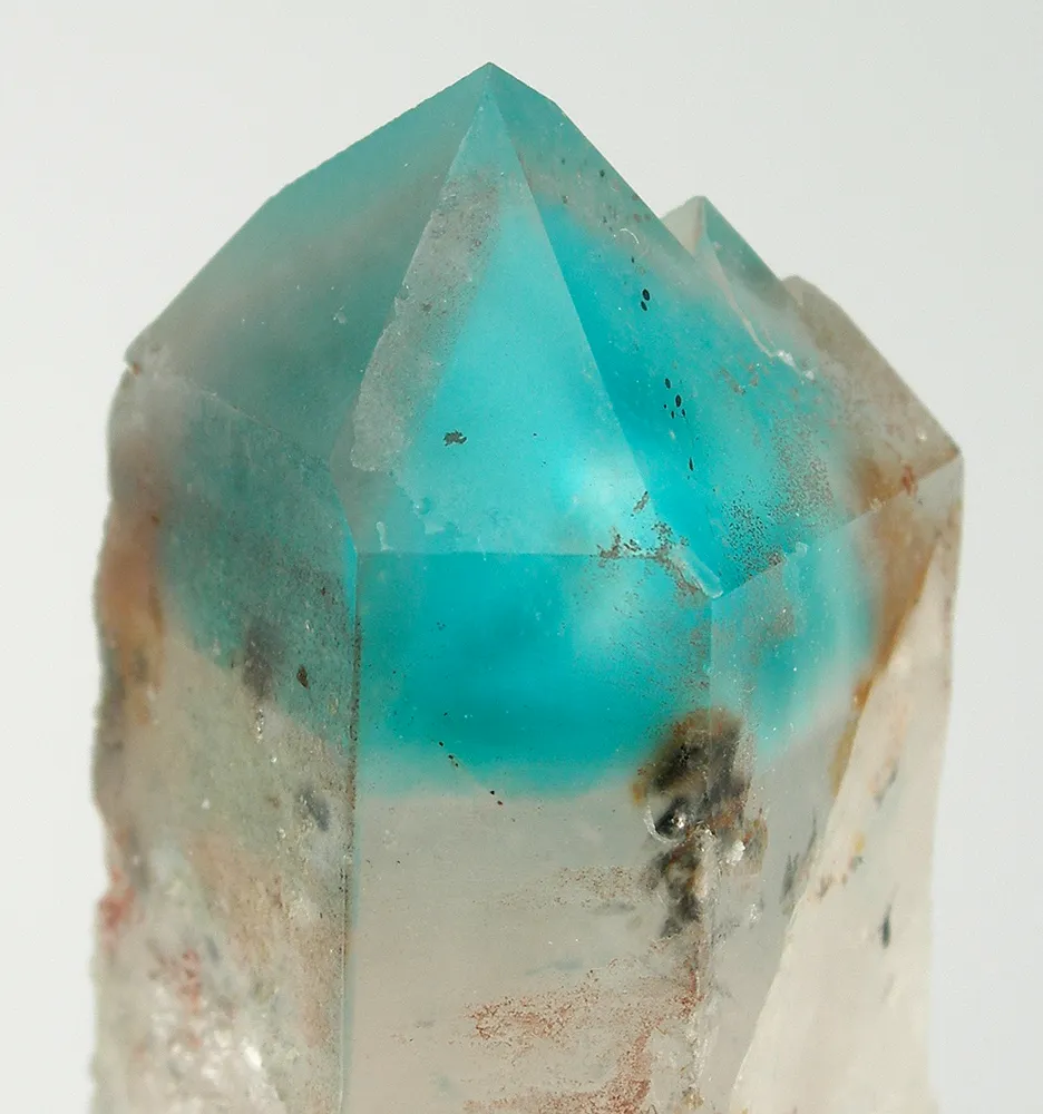 Ajoite Included in Quartz (Phantom) - image 4