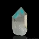 Ajoite inclusions in Quartz - image 1