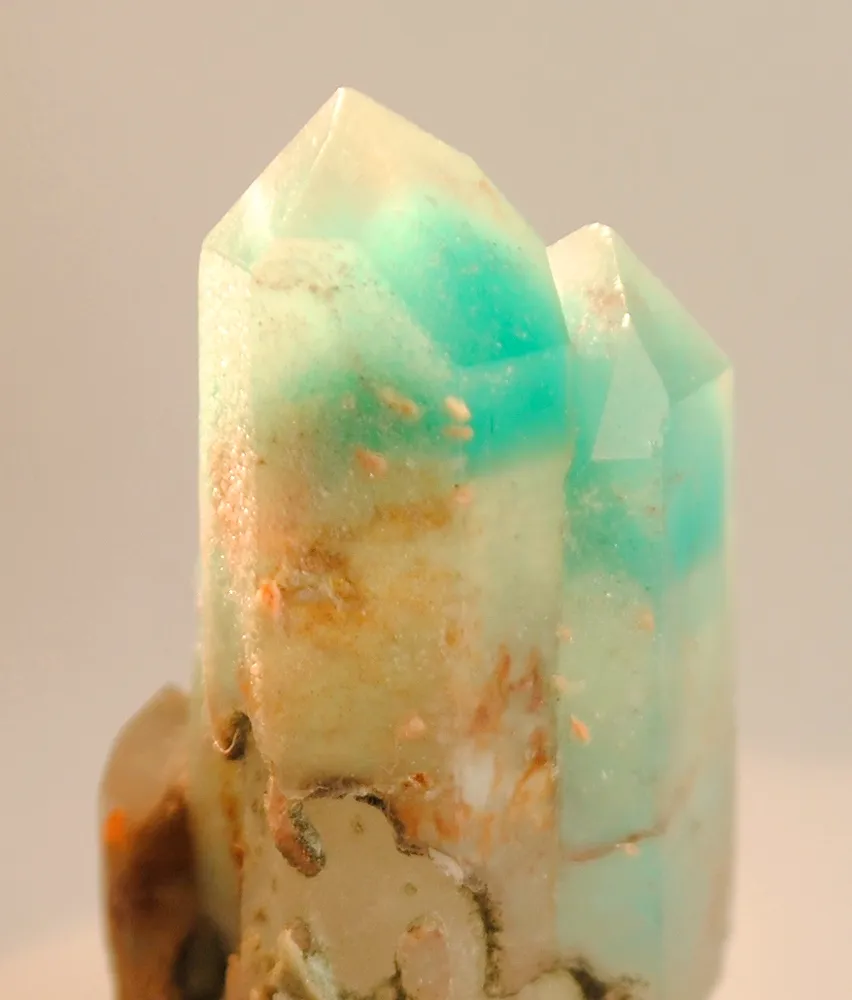 Ajoite Phantoms in Quartz (Dt) - image 5