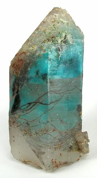 Ajoite, Quartz - image 1