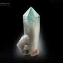 Ajoite-Quartz with Hematite Inclusion from South Africa - image 2