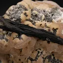 Alabandite on Calcite - image 1