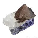Alabandite on Tanzanite - image 1