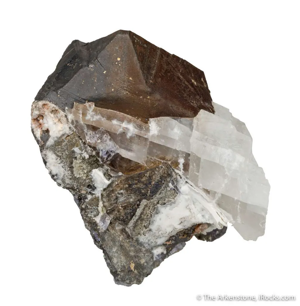 Alabandite on Tanzanite - image 5